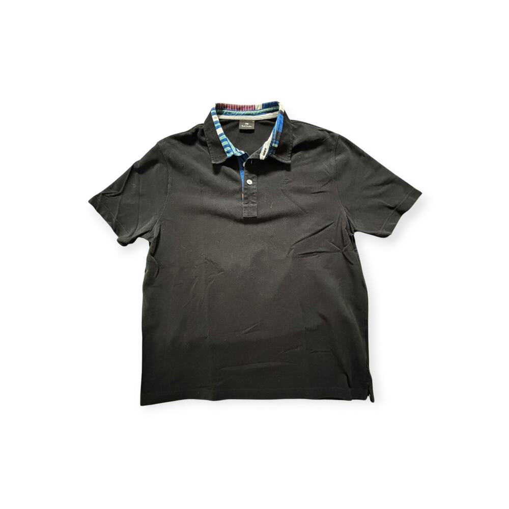 PS PAUL SMITH BLACK POLO LARGE